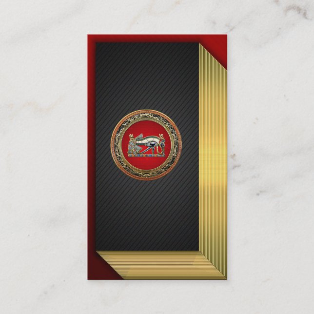 Cartão De Visita [154] Treasure Trove: The Eye of Horus (Frente)