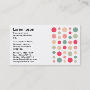 Cartão De Visita 180115 - Cores 01 - em branco