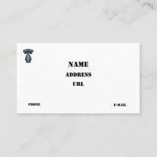 Cartão De Visita 3º Grupo das Forças Especiais dos Beretes Verdes S