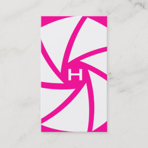 Cartão De Visita 311-CAMERA APRONTAM o ROSA de   HOTT