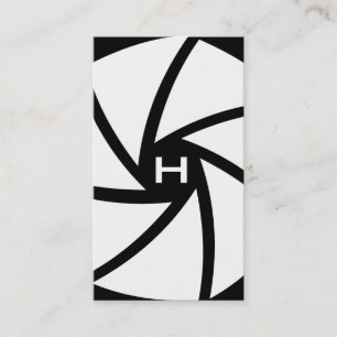 CARTÃO DE VISITA 311-CÂMERA PRONTA PRETO E BRANCO