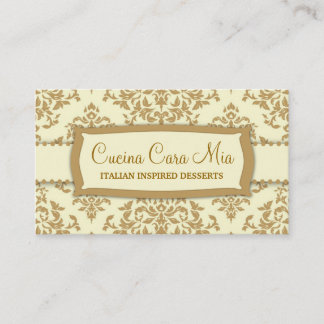 Cartão De Visita 311 cereja sobre o bolo Buttercream