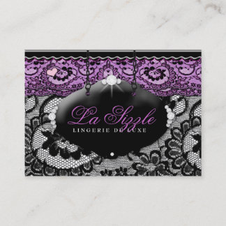Cartão De Visita 311-Lace de Luxe - violeta