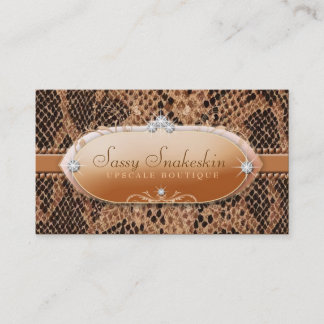 Cartão De Visita 311 Snakeskin Sassy