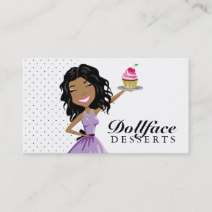 Cartão De Visita 311 sobremesas Ebonie de Dollface