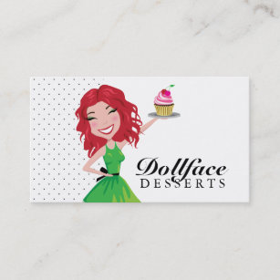 Cartão De Visita 311 sobremesas Rubie de Dollface