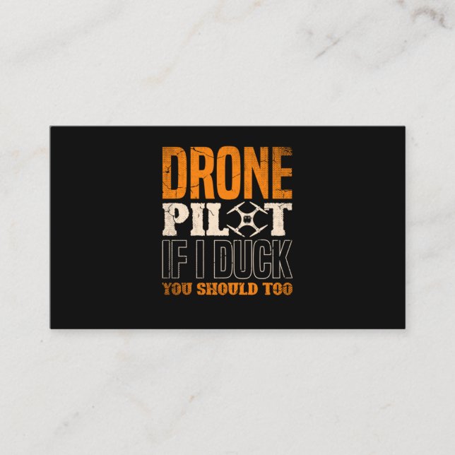 Cartão De Visita 38.Drones para pilotos de Drones (Frente)