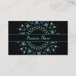 Cartão de visita 3 da mandala da pérola de