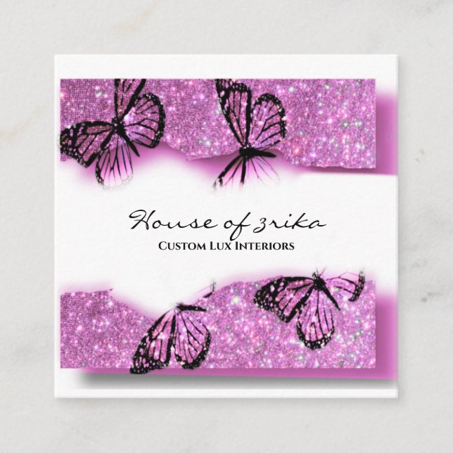 Cartão de visita 3d bonito   (Frente)