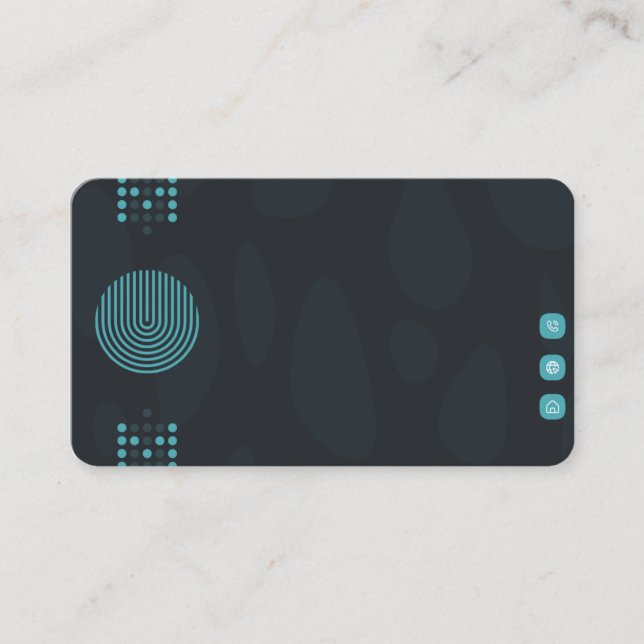 Cartão De Visita 3d Carte de visite (Frente)