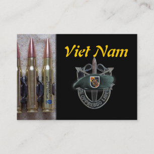 Cartão De Visita 5o cromo de colecção das forças especiais de