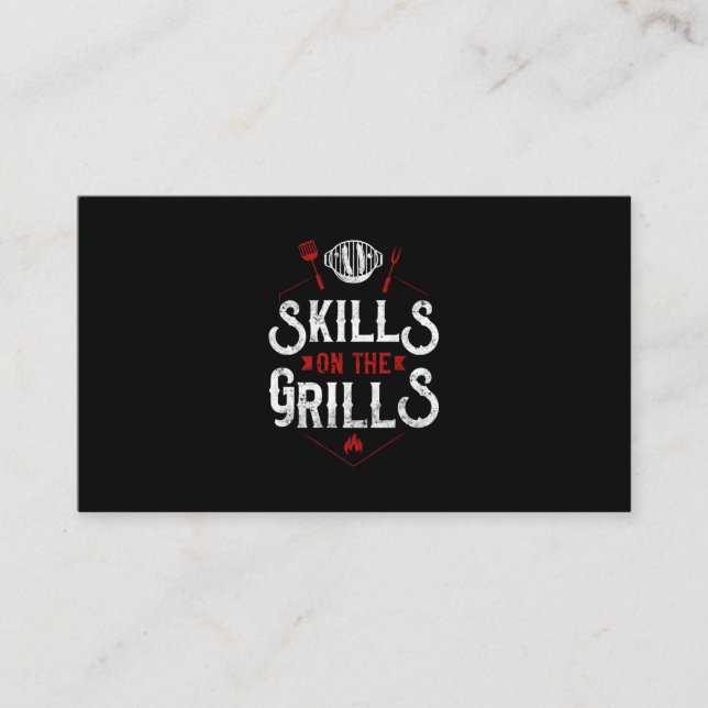 Cartão De Visita 69.Chefcook OffCompetition Restantbarbeque S (Frente)