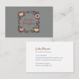 Cartão De Visita A Abóbora do Ouro