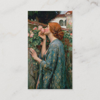 Cartão De Visita A alma do rosa - John William Waterhouse
