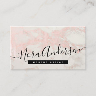 Cartão De Visita A Artista Eyelash Lashes Brilha Rosa Rosa Rosa Ros