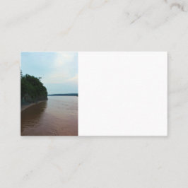 Cartão De Visita A baía de Fundy