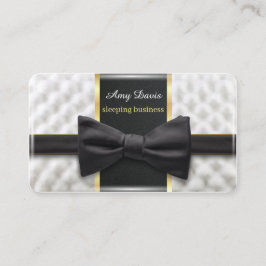 Cartão De Visita A borboleta negra da indústria do sono