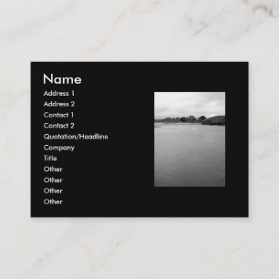 Cartão De Visita A Calm Bay na Irlanda. Perto de Rosscarbery.