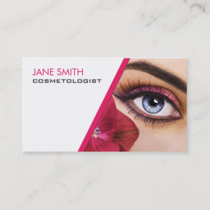 Cartão De Visita A cosmetologia do Cosmetologist compo o artista