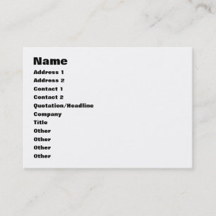 Cartão De Visita A Equação do Amor para os Homens