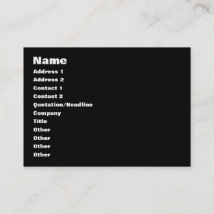 Cartão De Visita A Equação do Amor para os Homens