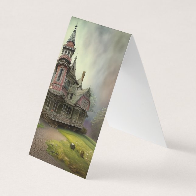 Cartão De Visita A era vitoriana, que se estendeu de 1837 a 1901 (Frente)