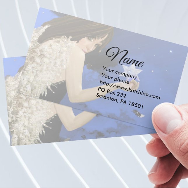 Cartão De Visita A Estrela Azul (Criador carregado)