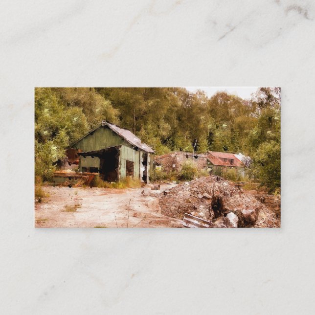 CARTÃO DE VISITA A MINA DOURADA ANTIGA (Frente)