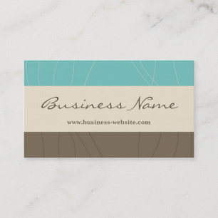 Cartão de visita à moda