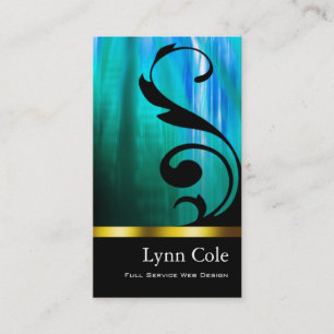 Cartão de visita à moda (multifacetado) - "Lumin