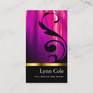 Cartão de visita à moda (multifacetado) - "Lumina