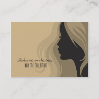 Cartão de visita à moda na moda dos termas do