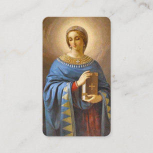 Cartão De Visita A oração carda St. Anastasia de  