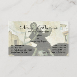 Cartão De Visita A peste de Arnold Bocklin