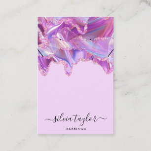 Cartão De Visita A placa de vídeo do colar de joias do logotipo