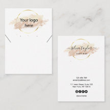 A placa de vídeo do colar de joias do logotipo