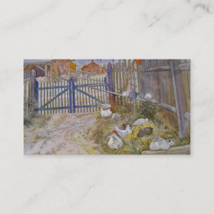 Cartão De Visita A Porta