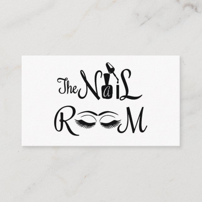 Cartão De Visita A Sala das Unhas (Frente)