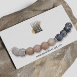 Cartão De Visita A tela da marca branca do seu logotipo mídia socia<br><div class="desc">Este cartão faz muito mais do que apenas exibir sua pulseira artística. Na frente você vai personalizá-lo com seu logotipo e informações na parte inferior. Pode tratar-se de informações como a sua localização ou a sua origem. A frente foi, propositadamente, deixada com texto mínimo para mostrar suas joias. Você perceberá...</div>