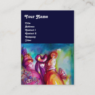 Cartão De Visita A TERCEIRA MÁSCARA / Figurino Designer , Artista d