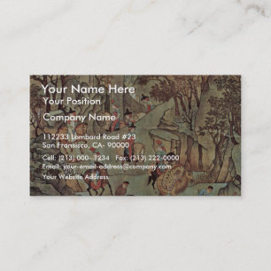 Cartão De Visita A viagem do imperador Ming Huang Shu em seguida