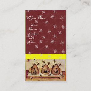 CARTÃO DE VISITA ABELHA DE MEL, APOSTA