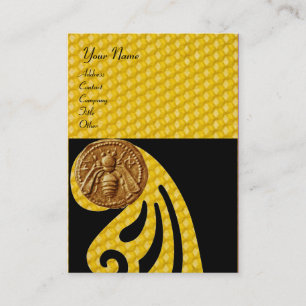 Cartão De Visita Abelha-MEL, APIARISTA-MADEIRA