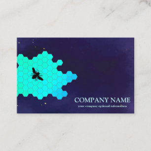 Cartão De Visita Abelhas Abelhas Abelhas Abeparentes de Mel Vintage