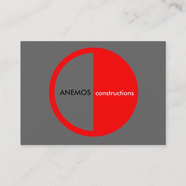 Cartão De Visita abstrato (Frente)