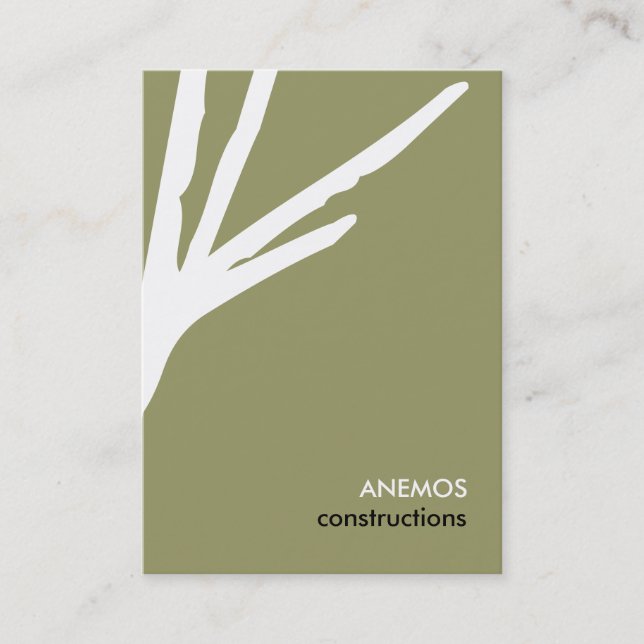 Cartão De Visita abstrato (Frente)