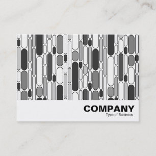Cartão De Visita Abstrato 100624 - Sombras de Cinza