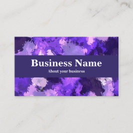 Cartão De Visita Abstrato Azul, Púrpura e Rosa, Legal moderno