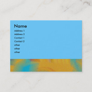 Cartão De Visita abstrato colorido