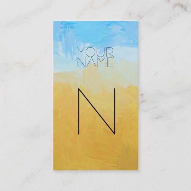 Cartão De Visita Abstrato de grupo (Frente)